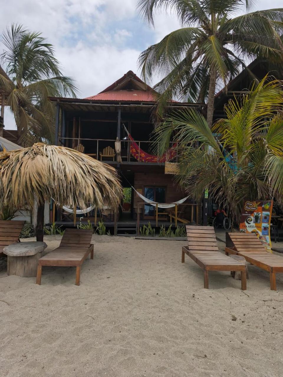 Palm Beach Hostal Guachaca Eksteriør bilde